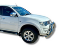 Flares for ML / MN Mitsubishi Triton - Gloss White - Set of 2 for Front Wheel Arches (2006 - 2014)-Aussie 4x4 Pro