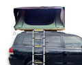 2.1m x 2.1m Hard Cover Rooftop Camping Tent + Ladder - Black or White-Aussie 4x4 Pro