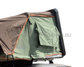 2.1m x 2.1m Hard Cover Rooftop Camping Tent with Awning + Ladder - Black or White-Aussie 4x4 Pro