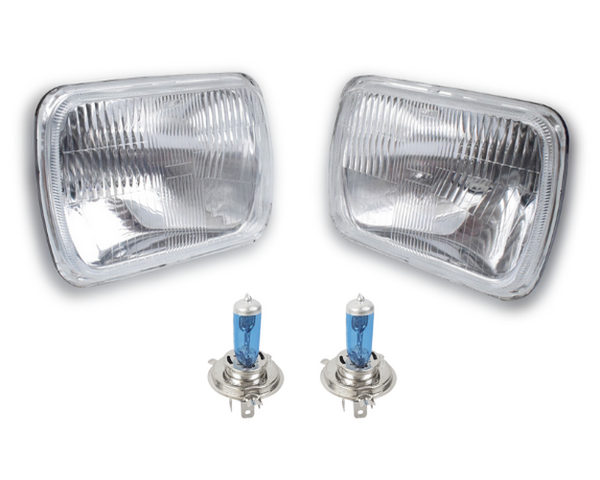 Bright White Xenon Headlight Globes – Set Of 4 For Toyota Land Cruiser 100 Series (High & Low Beam)