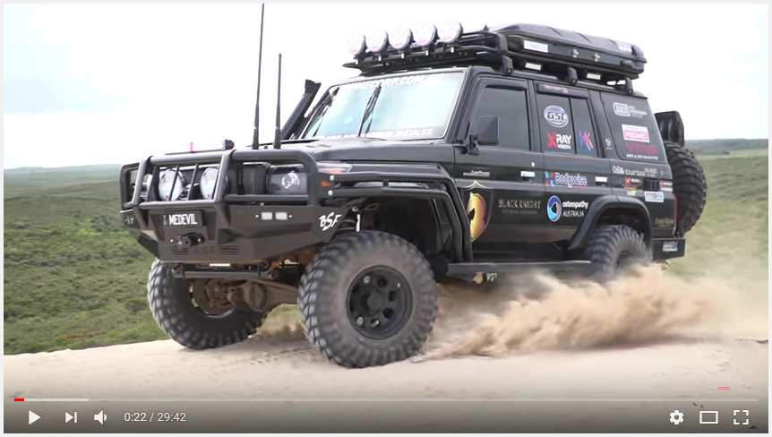 Modified 76 Series Landcruiser - What A Beast