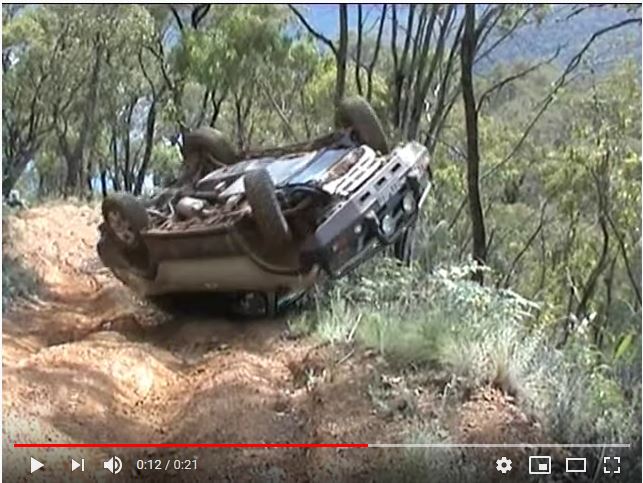 Chilling 4X4 Rollover Caught On Camera - Hard To Watch