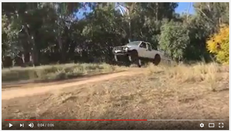 4X4 Getting Some Decent Air Time