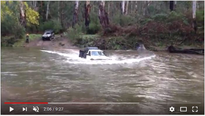 Impressive Victorian High Country River Crossings