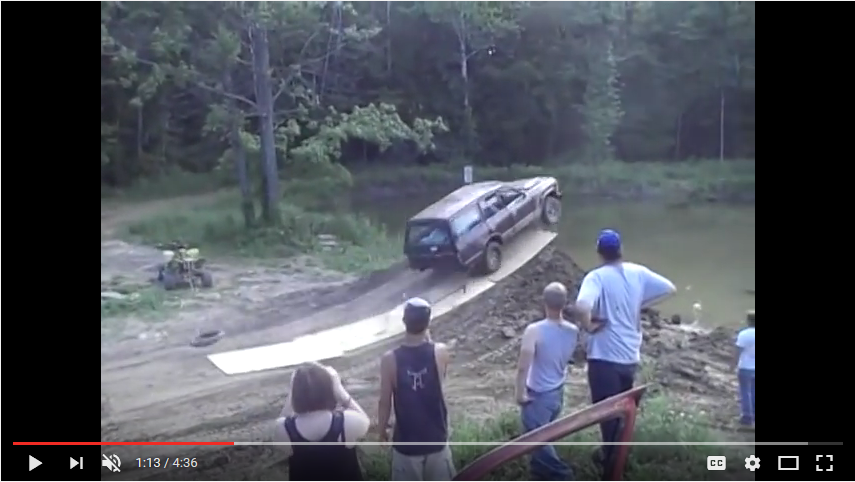 Jumping 60 Series Into Dam