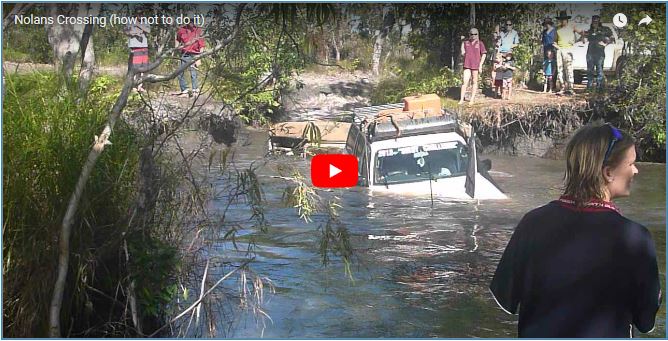 Nolans River Crossing - How NOT to Do It!