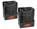 20L Jerry / Water Can Holders x2 for 4WD / Canopy / Trailer / Caravan - Black-Aussie 4x4 Pro