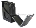 20L Lockable Jerry / Water Can Holder for 4WD / Canopy / Trailer / Caravan - Black-Aussie 4x4 Pro