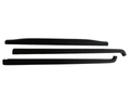 3-Piece Tailgate Protector Guard Cover for Isuzu D-MAX - Matte Black (2020 Onwards)-Aussie 4x4 Pro