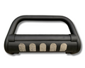 3" Steel Nudge Bar for Toyota Fortuner - Matt Black (2015 - 2018)-Aussie 4x4 Pro