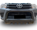 3" Steel Nudge Bar for Toyota Hilux - Matt Black (2015 - 2020)-Aussie 4x4 Pro