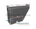 30 Litre Thin-Style Mudguard Polyethylene Water Tank-Aussie 4x4 Pro
