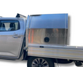 Aluminium Canopy Toolbox 1000mm for Colorado / Rodeo / LDV / GWM / Amarok / X-Class / Tunland Trayback Ute - Flat Plate-Aussie 4x4 Pro