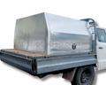 Aluminium Canopy Toolbox 1500mm for Colorado / Rodeo / LDV / GWM / Amarok / X-Class / Tunland Trayback Ute - Flat Plate-Aussie 4x4 Pro