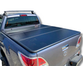 Aluminium Hard Lid Tri-Fold Tonneau Cover for Mazda BT-50 Dual Cab (2021 - 2022)-Aussie 4x4 Pro