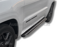 Aluminium Side Steps for Jeep Grand Cherokee WK S-Limited / SRT / S-Overland - Black/Chrome (2011 - 2022)-Aussie 4x4 Pro