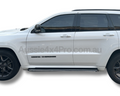 Aluminium Side Steps for Jeep Grand Cherokee WK S-Limited / SRT / S-Overland - Black/Chrome (2011 - 2022)-Aussie 4x4 Pro