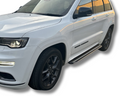 Aluminium Side Steps for Jeep Grand Cherokee WK S-Limited / SRT / S-Overland - Black/Chrome (2011 - 2022)-Aussie 4x4 Pro