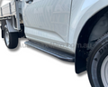 Aluminium Side Steps for Mazda BT-50 & Isuzu D-MAX Single Cab - Black (08/2020 - 2024)-Aussie 4x4 Pro