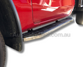 Aluminium Side Steps for PX1 / PX2 / PX3 Ford Ranger & Mazda BT-50 Single Cab - Black/Chrome (2012 - 2020)-Aussie 4x4 Pro
