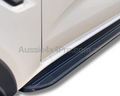 Aluminium Side Steps for RG Holden Colorado & Isuzu D-MAX Space Cab - Black (2012 - 2020)-Aussie 4x4 Pro