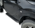 Aluminium Side Steps for Toyota Hilux Single Cab - Black (2015 - 2024)-Aussie 4x4 Pro