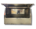 Aluminium 3/4 Side Opening Checker Plate Toolbox - 1400x600x850mm-Aussie 4x4 Pro