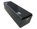 Aluminium Checker Plate 3-Door Toolbox - Black - 1500x500x500mm-Aussie 4x4 Pro