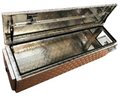 Aluminium Checker Plate Drawbar Toolbox - 1500x400x400mm-Aussie 4x4 Pro