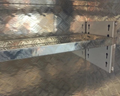 Aluminium Checker Plate Full Side Opening Toolbox - 1200x600x850mm-Aussie 4x4 Pro