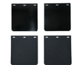 Universal Mud Flaps - Black - Set of 4 - 250x230mm-Aussie 4x4 Pro
