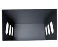 Aluminium Checker Plate Jerry Can Holder - Black - 380x200x340mm-Aussie 4x4 Pro