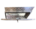 Aluminium Checker Plate Undertray Toolboxes - Pair - 900x230x400mm-Aussie 4x4 Pro