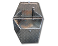 Aluminium Drawbar Toolbox with Top Opening Lid - 870x500x450mm-Aussie 4x4 Pro
