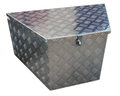 Aluminium Drawbar Toolbox with Top Opening Lid - 870x500x450mm-Aussie 4x4 Pro