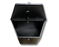 Aluminium Drawbar Toolbox with Top Opening Lid - Black - 725x420x460mm-Aussie 4x4 Pro