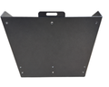 Aluminium Jerry Can Holder - Black - 380x200x400mm-Aussie 4x4 Pro