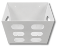 Aluminium Jerry Can Holder - White - 380x200x340mm-Aussie 4x4 Pro