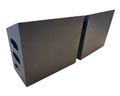Aluminium Jerry Can Holders - Black - Pair - 380x200x340mm-Aussie 4x4 Pro