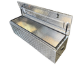 Aluminium Rectangular Checker Plate Toolbox with Top Opening Lid - 1500x500x500mm-Aussie 4x4 Pro