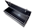 Aluminium Rectangular Toolbox with Top Opening Lid - Black - 1200x400x300mm-Aussie 4x4 Pro