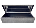 Aluminium Rectangular Toolbox with Top Opening Lid - Black - 1200x400x300mm-Aussie 4x4 Pro