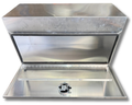 Aluminium Rectangular Underbody Toolbox - 1200x500x650mm-Aussie 4x4 Pro