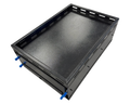 Aluminium Slide Out Drawer with Bench - Black - 530x770x260mm-Aussie 4x4 Pro