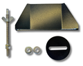 Aluminium Spare Wheel Carrier - Black-Aussie 4x4 Pro
