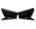 Aluminium Tapered Undertray Toolboxes - Black - Pair - 750x230x450mm-Aussie 4x4 Pro