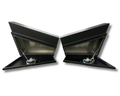 Aluminium Tapered Undertray Toolboxes - Black - Pair - 750x230x450mm-Aussie 4x4 Pro
