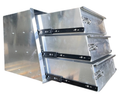 Aluminium Toolbox Drawer System with 3 Drawers & Slide - 470x510x490mm-Aussie 4x4 Pro