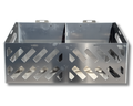 Aluminium Twin Jerry Can Holder - 760x200x400mm-Aussie 4x4 Pro