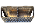 Aluminium Twin Jerry Can Holder - 760x200x400mm-Aussie 4x4 Pro